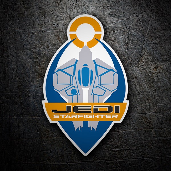 Adesivi per Auto e Moto: Jedi Starfighter