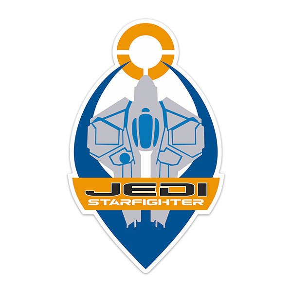 Adesivi per Auto e Moto: Jedi Starfighter