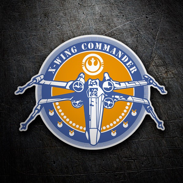 Adesivi per Auto e Moto: X-Wing Commander