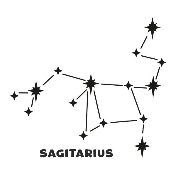 Adesivi Murali: Costellazione del Sagittario