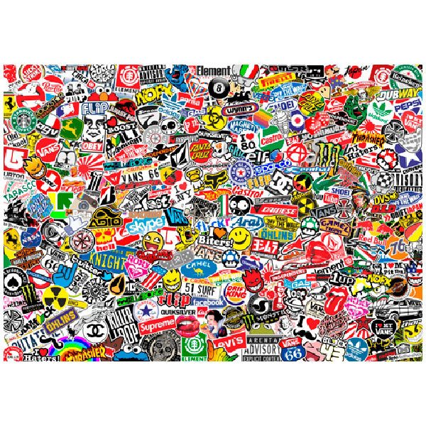 Adesivi per Auto e Moto: Sticker Bomb XL