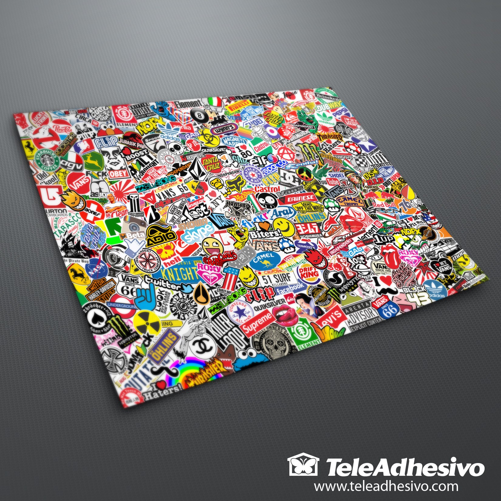 Adesivi per Auto e Moto: Sticker Bomb XL