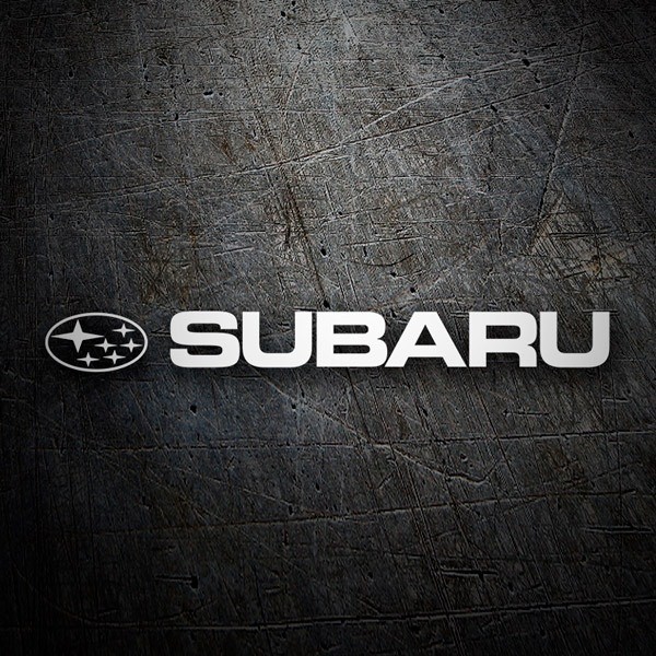 Adesivi per Auto e Moto: Logo e Scritta Subaru