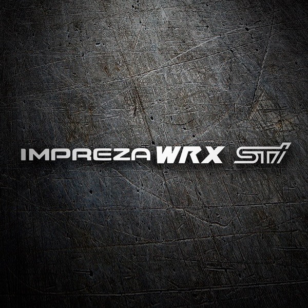 Adesivi per Auto e Moto: Impreza WRX STI