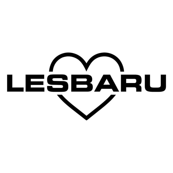 Adesivi per Auto e Moto: LESBARU Cuore Orgoglio Lesbico