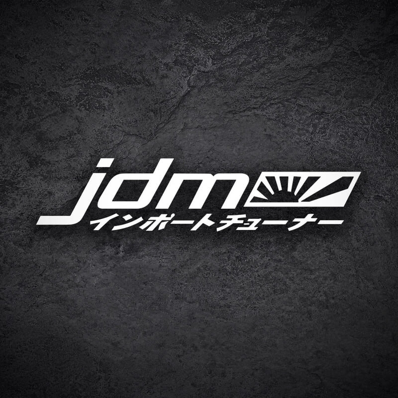 Adesivi per Auto e Moto: JDM Japan Kanji Import Tuner