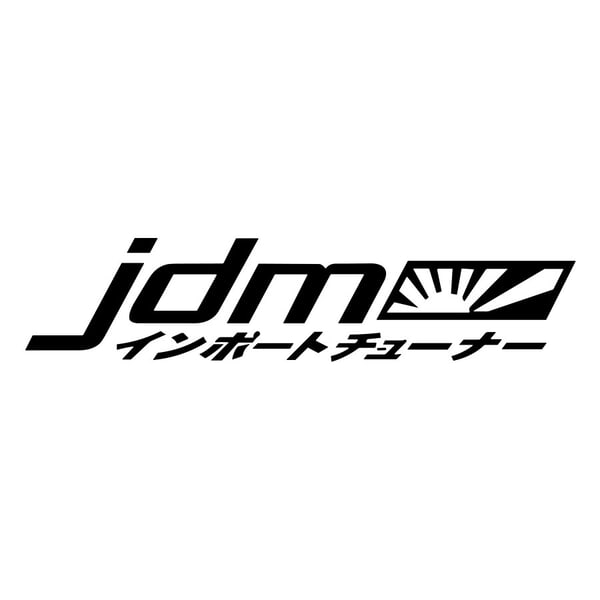 Adesivi per Auto e Moto: JDM Japan Kanji Import Tuner