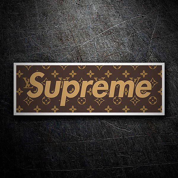 Adesivi per Auto e Moto: Supreme Real