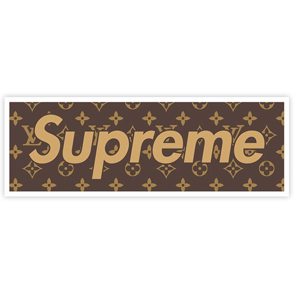 Adesivi per Auto e Moto: Supreme Real
