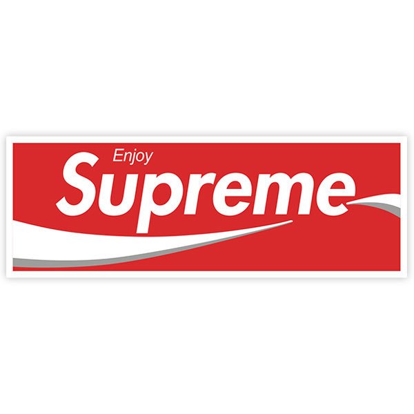 Adesivi per Auto e Moto: Supreme Enjoy