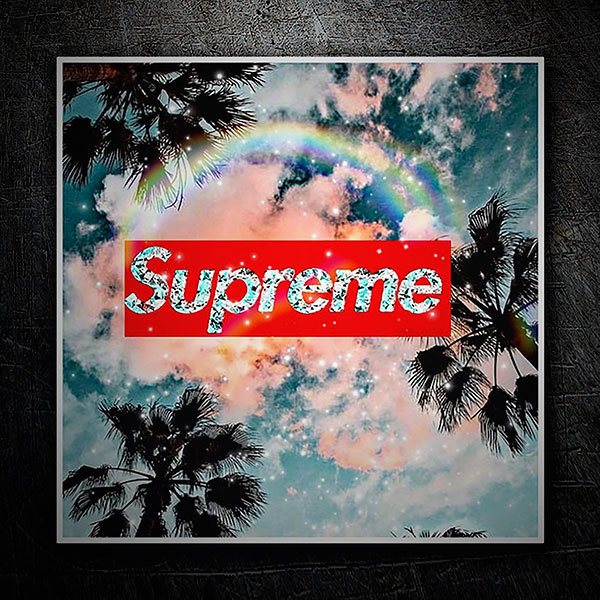 Adesivi per Auto e Moto: Supreme fidanzata