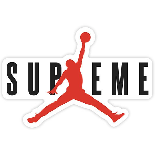 Adesivi per Auto e Moto: Supreme Michael Jordan