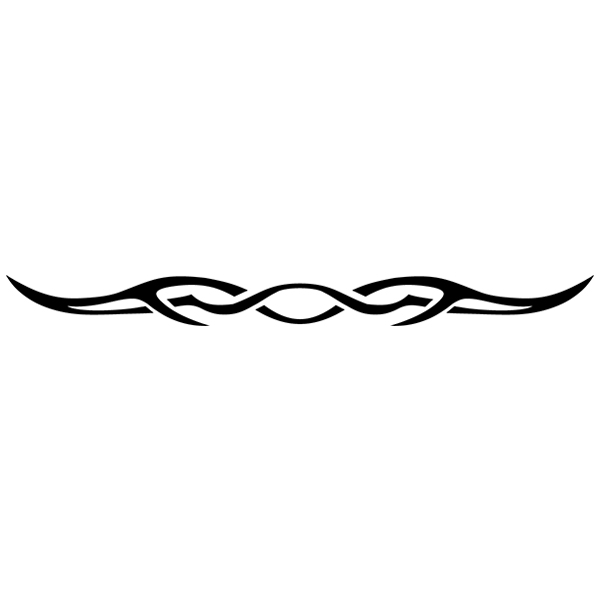 Adesivi per Auto e Moto: Fascia parasole Tribal 3