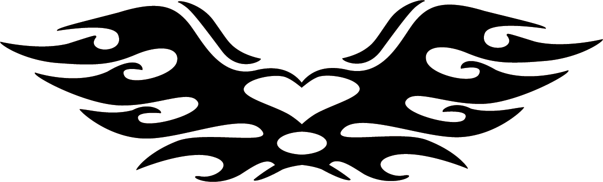 Adesivi per Auto e Moto: Tribali Flames