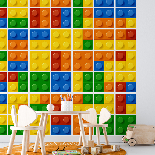 Adesivi Murali: Kit 49 adesivo per Piastrelle Lego
