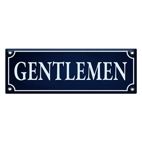 Adesivi Murali: Gentlemen