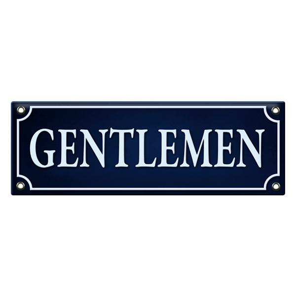Adesivi Murali: Gentlemen