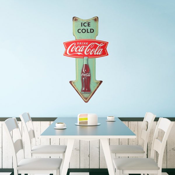 Adesivi Murali: Ice Cold Coca Cola