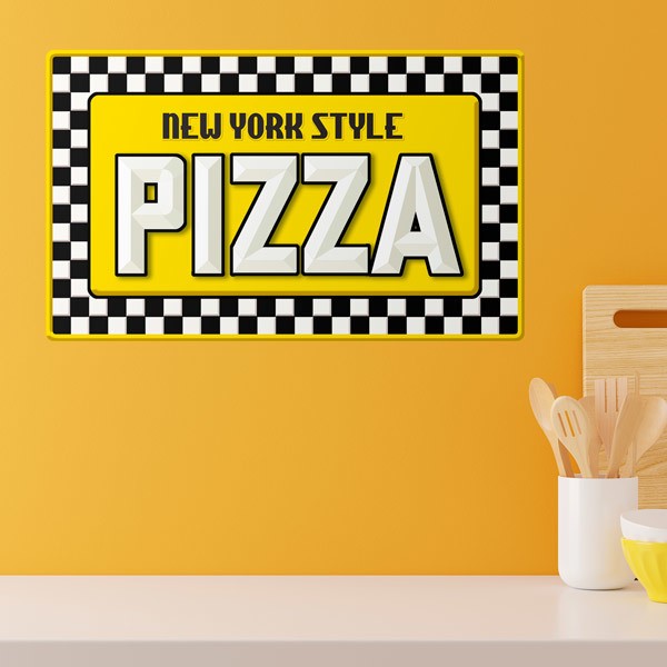 Adesivi Murali: Pizza New York Style