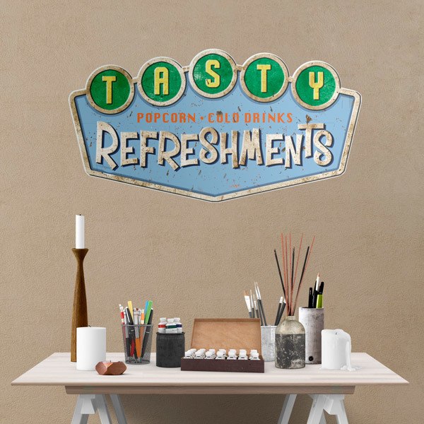 Adesivi Murali: Tasty Refreshments