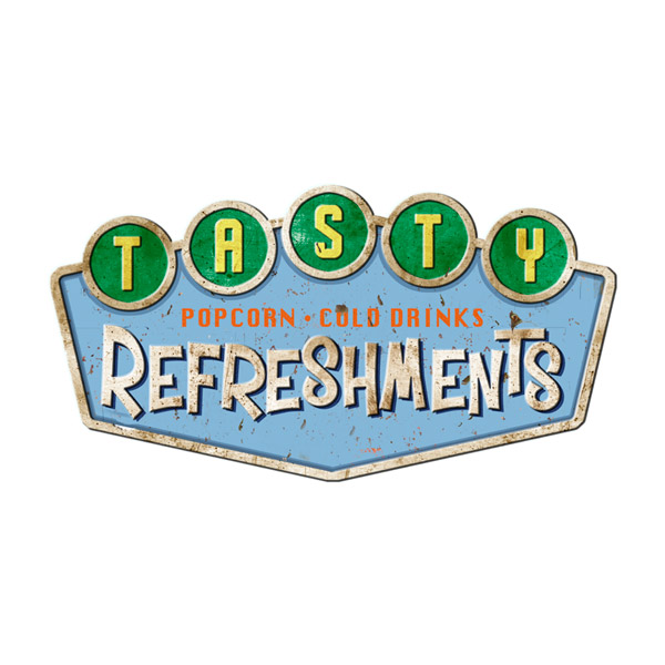 Adesivi Murali: Tasty Refreshments