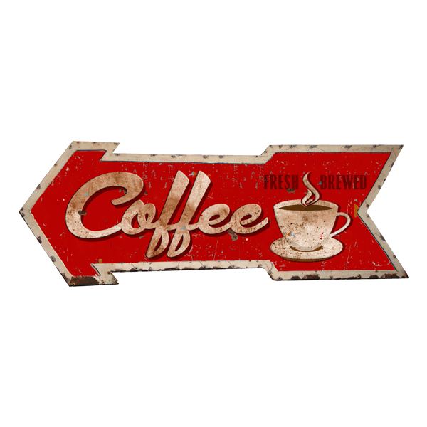 Adesivi Murali: Coffe Fresh Brewed 0