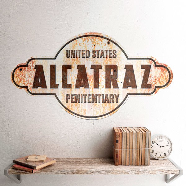Adesivi Murali: Alcatraz Penitentiary