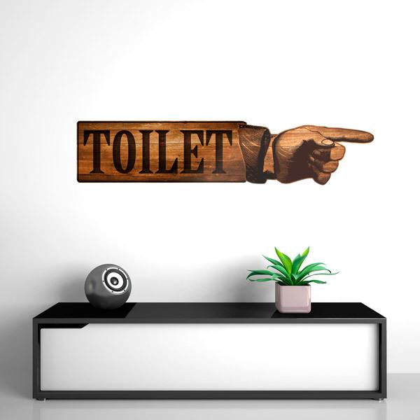 Adesivi Murali: Toilet