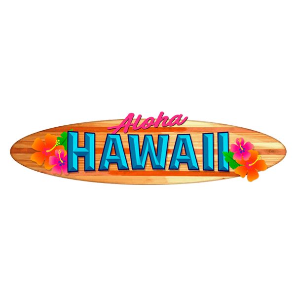 Adesivi Murali: Aloha Hawaii