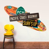 Adesivi Murali: Pacific Coast Highway 3