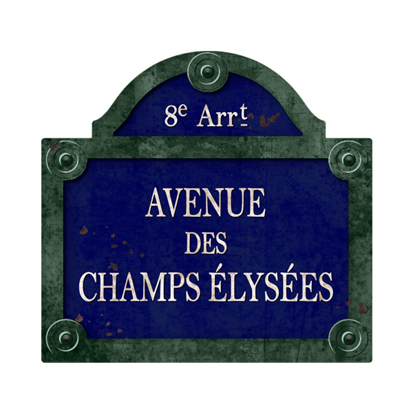 Adesivi Murali: Champs Élysées