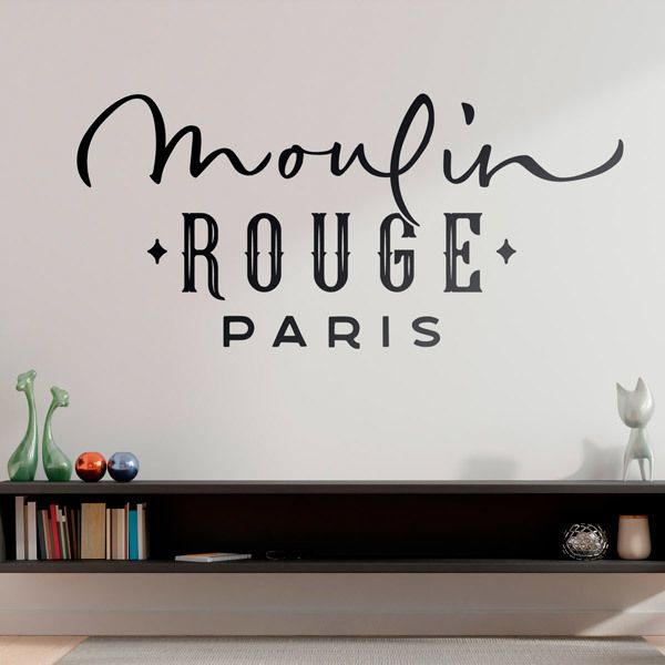 Adesivi Murali: Moulin Rouge Paris
