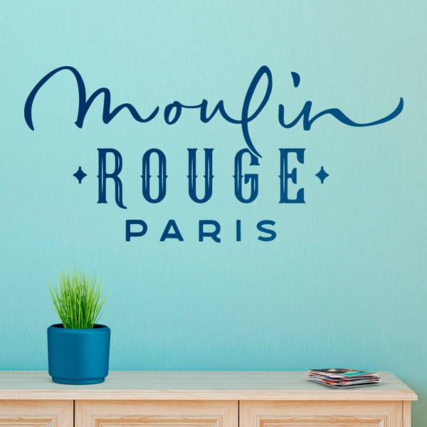 Adesivi Murali: Moulin Rouge Paris