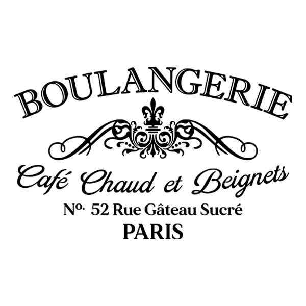 Adesivi Murali: Boulangerie