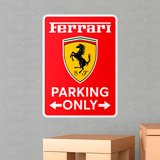Adesivi Murali: Ferrari Parking Only 3