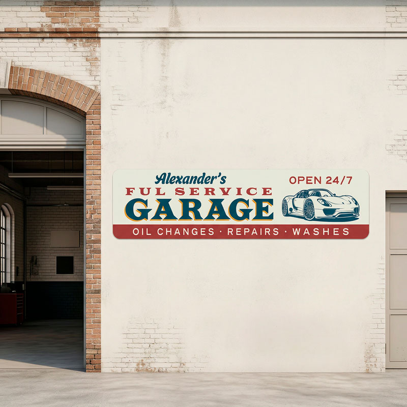 Garage Full Service Personalizzato 8