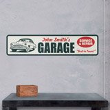 Adesivi Murali: Garage Service & Repair Personalizzato 3