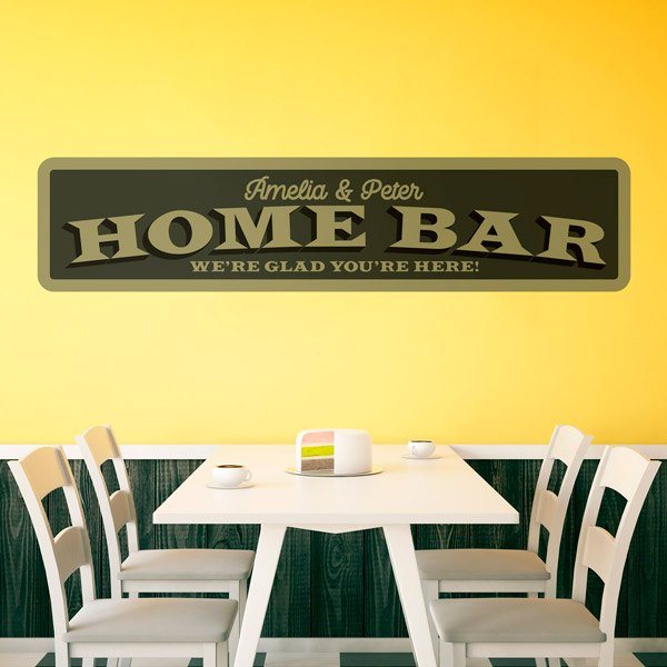 Insegna Personalizzata Home Bar 0