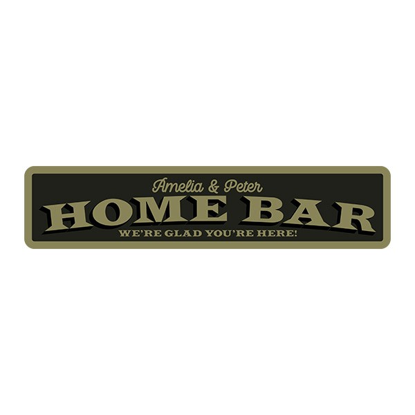 Adesivi Murali: Home Bar