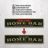 Adesivi Murali: Home Bar 4