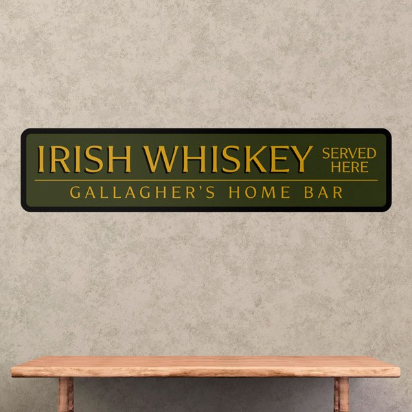 Adesivi Murali: Irish Whiskey 1