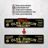 Adesivi Murali: Olde Dublin Pub 4