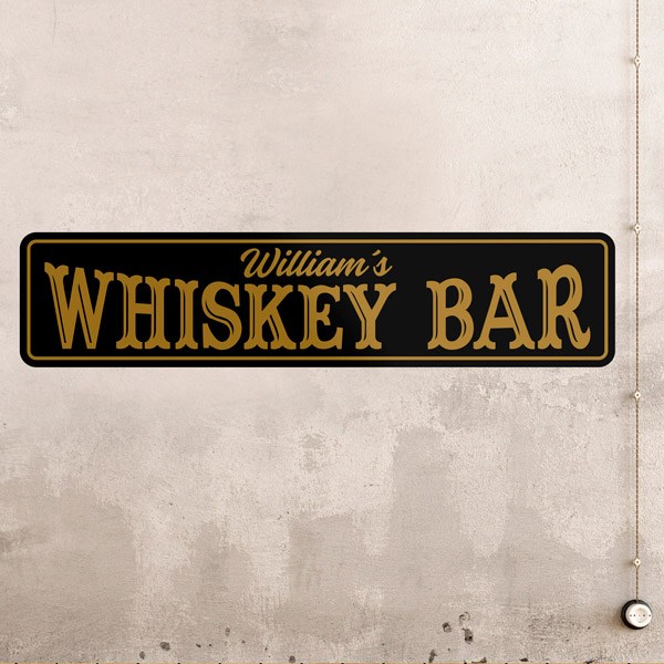 Adesivi Murali: Whiskey Bar