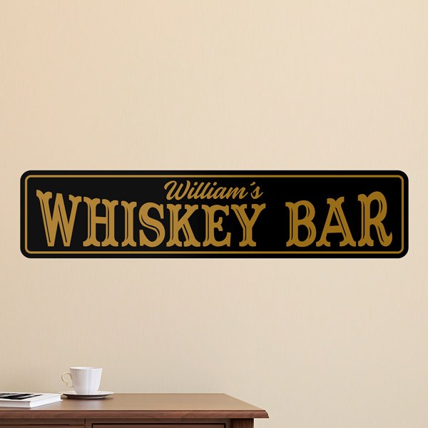 Adesivi Murali: Whiskey Bar