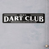 Adesivi Murali: Dart Club 3