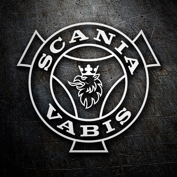 Adesivi per Auto e Moto: Scania Vabis Logo