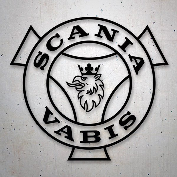 Adesivi per Auto e Moto: Scania Vabis Logo