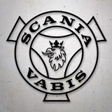 Adesivi per Auto e Moto: Scania Vabis Logo 2