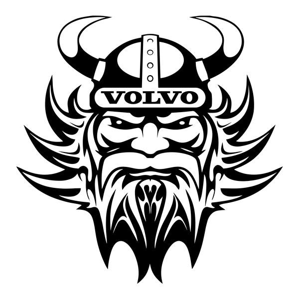 Adesivi per Auto e Moto: Vichingo Volvo