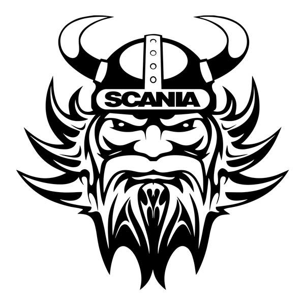 Adesivi per Auto e Moto: Vichingo Scania